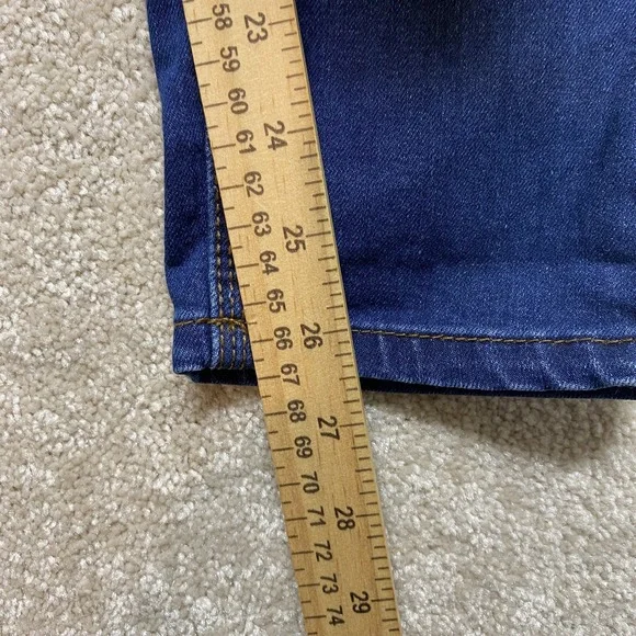 Hydraulic Jeans Womens 11 Blue Ankle Skinny Hydra Lift‎ Stretch Mid Rise Pants - Picture 7 of 11